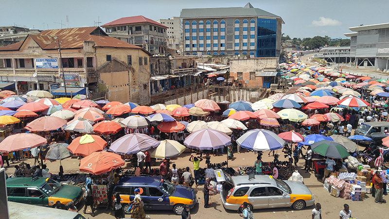 Kumasi Market - Isaac Skenazy